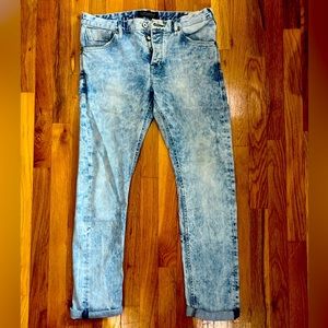 Scotch and Soda Men’s white washed jeans